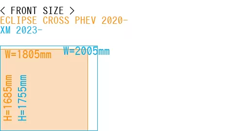 #ECLIPSE CROSS PHEV 2020- + XM 2023-
